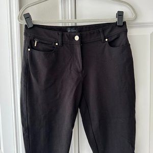 White House Black Market Ponte Skinny Pant - Black/Size 4